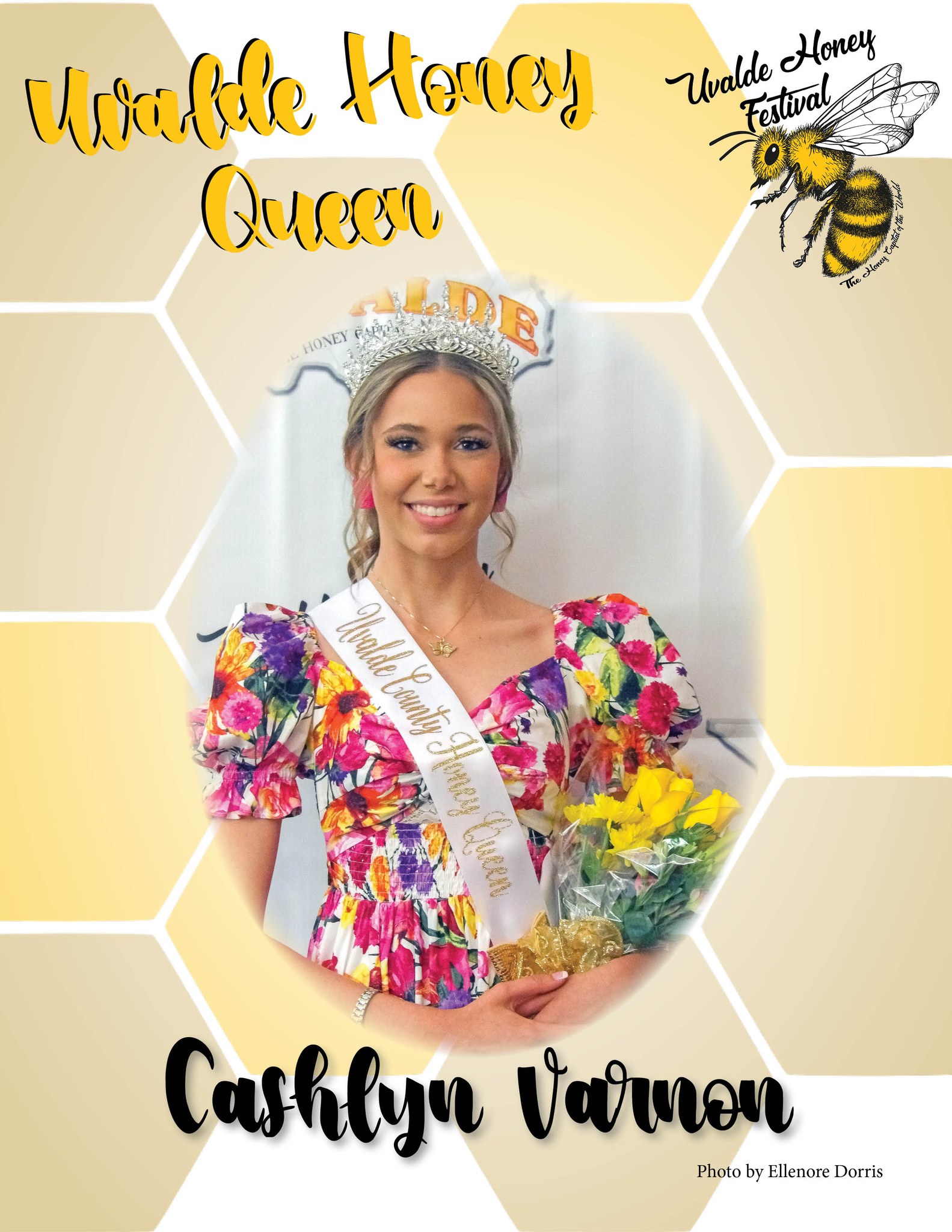 Uvalde Honey Festival names Varnon as Festival Queen with Munoz as