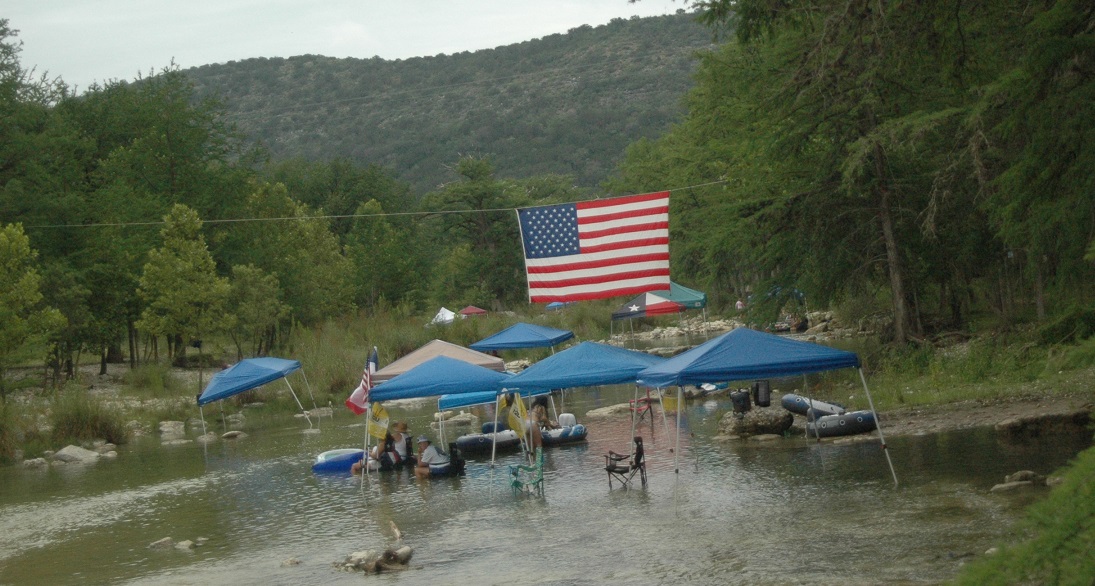 Picture of the Day 4th of July on the Frio River Uvalde Hesperian