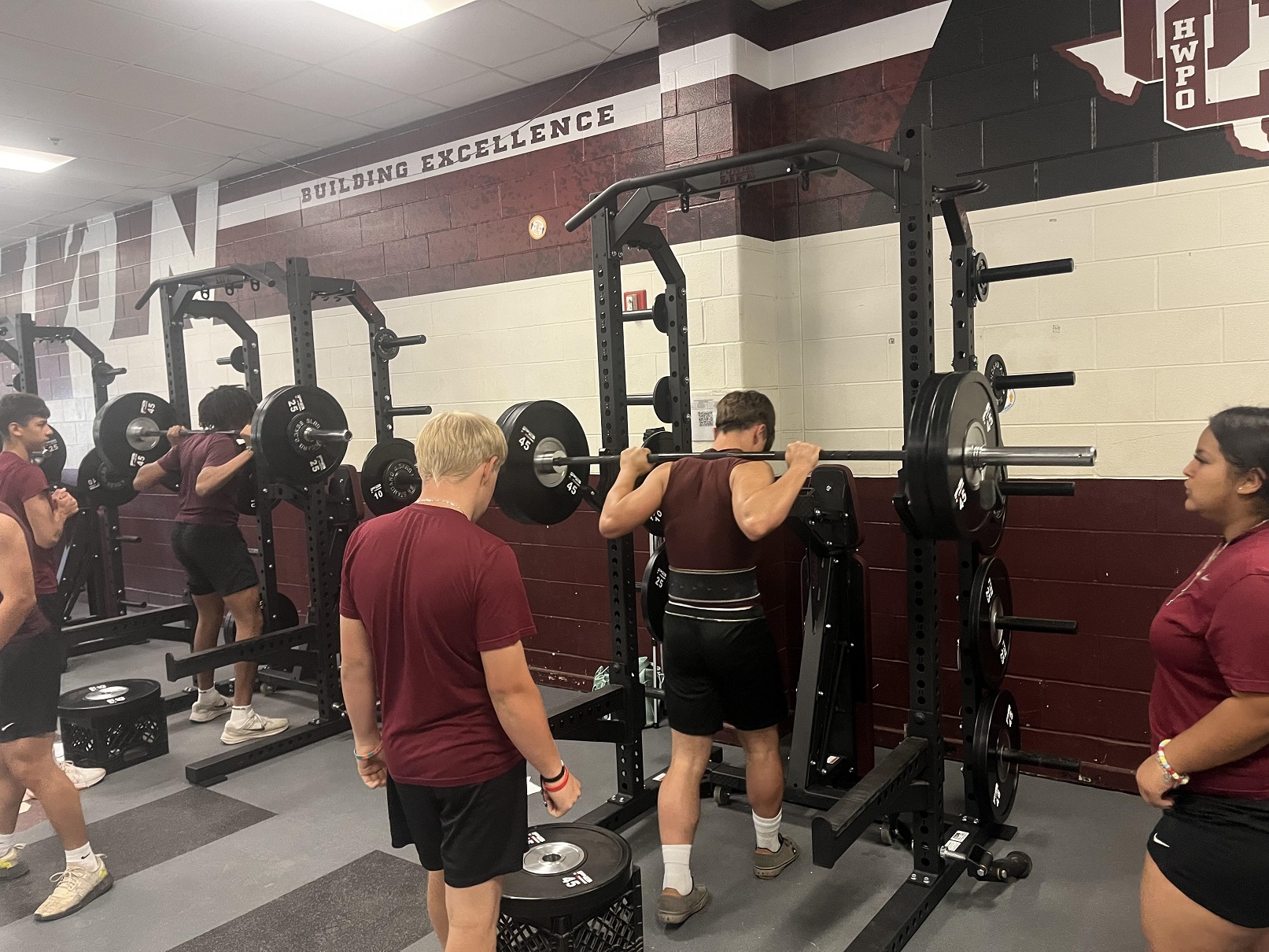 New weight room equipment unveiled at Uvalde High School as part of the